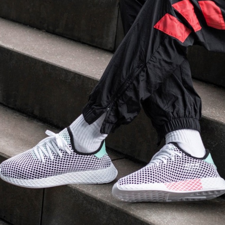 adidas Deerupt Runner 黑灰绿