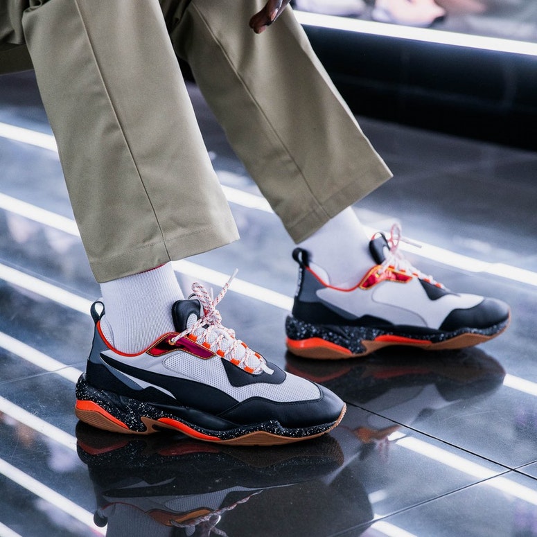 Puma Thunder Spectra 黑灰橙