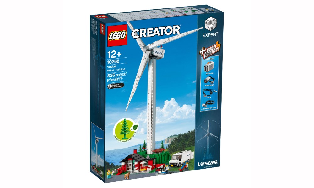 资讯：LEGO 发布 VESTAS 风力发电机盒组