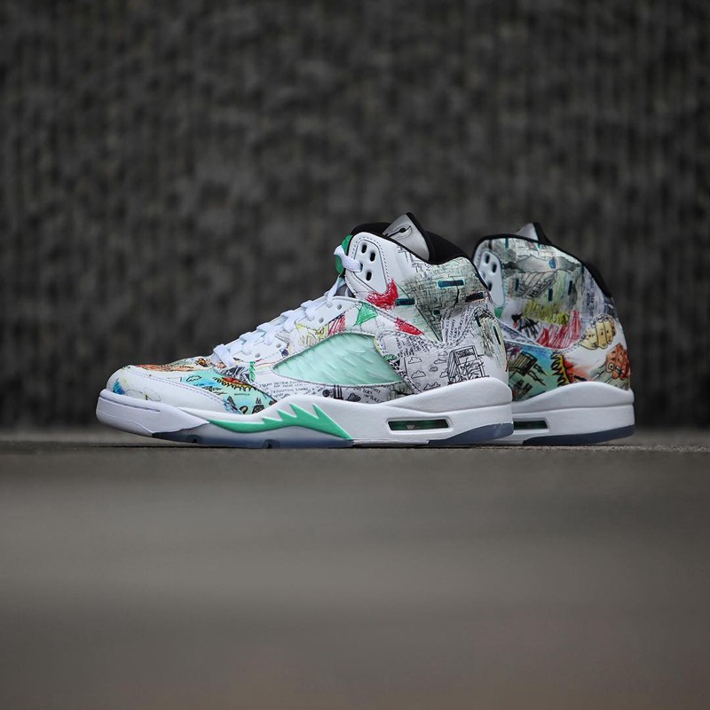 Air Jordan 5 涂鸦