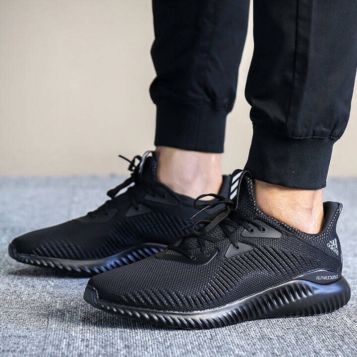 adidas Alpha Bounce 黑武士