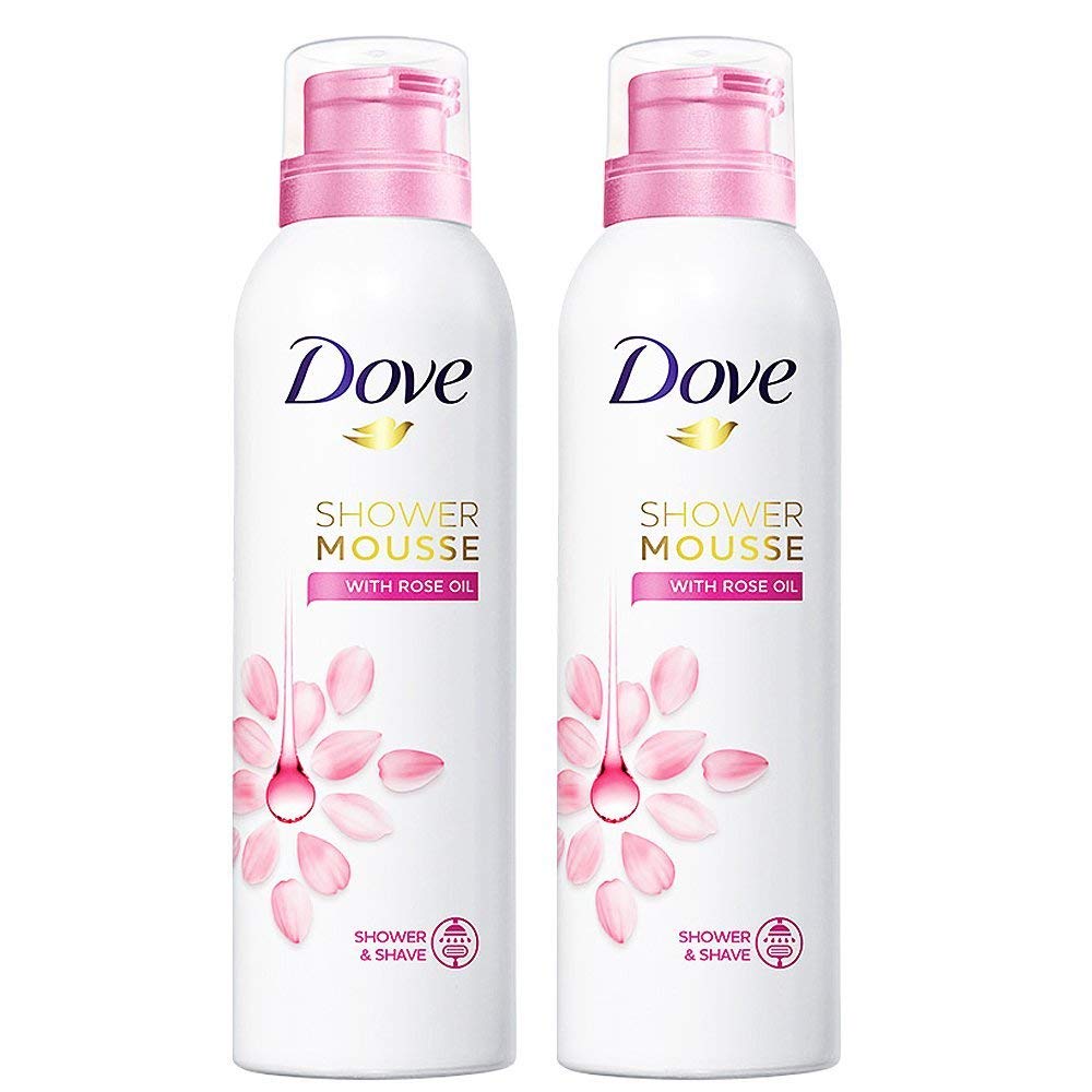 Dove 多芬 玫瑰菁油沐浴慕斯200ml*2
