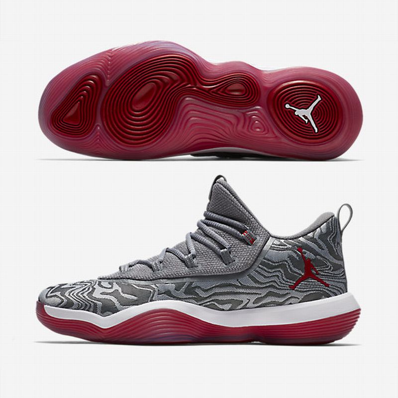 Jordan Super.Fly 2017 灰红 Low