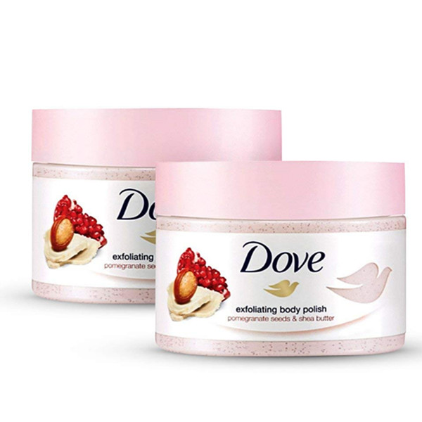Dove多芬石榴籽和乳木果磨砂膏298g*2