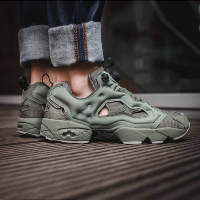 Reebok Insta Pump Fury 淡绿色