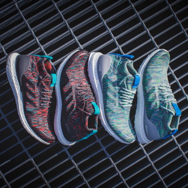 adidas Ultra Boost MID 红黑彩虹