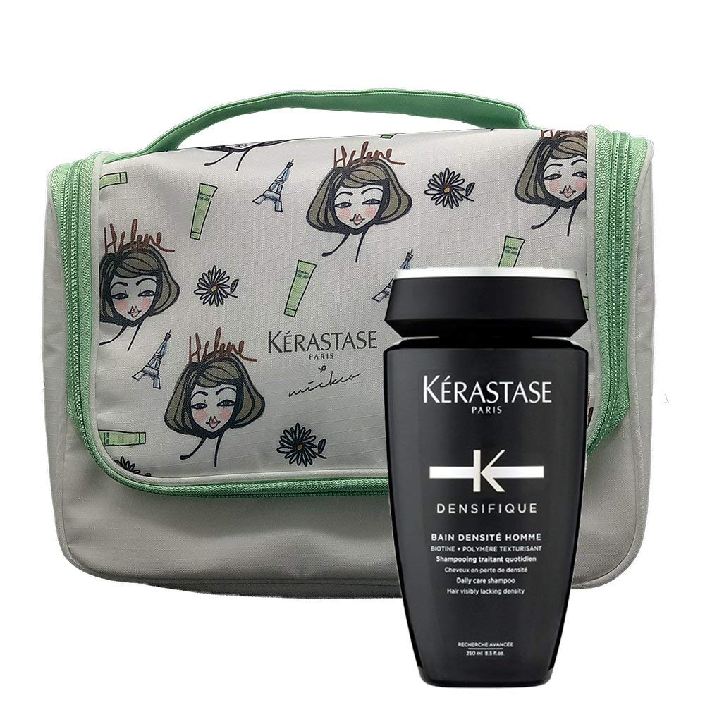 KERASTASE 卡诗男士纤弱洗发水250ml+洗漱包