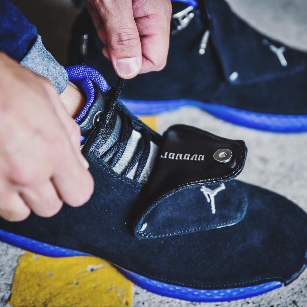 Air Jordan 18 黑蓝