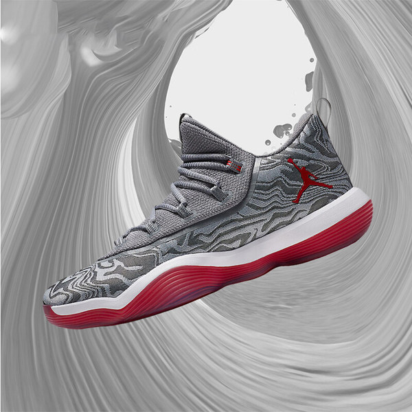 Jordan Super.Fly 2017 灰红 Low