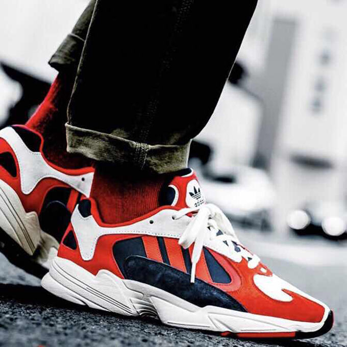 adidas Yung-1 黑红