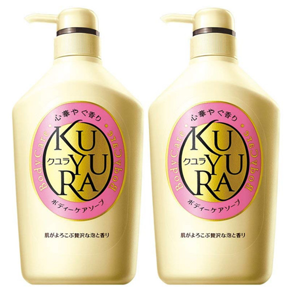 资生堂可悠然美肌沐浴露550ml*2瓶(进)