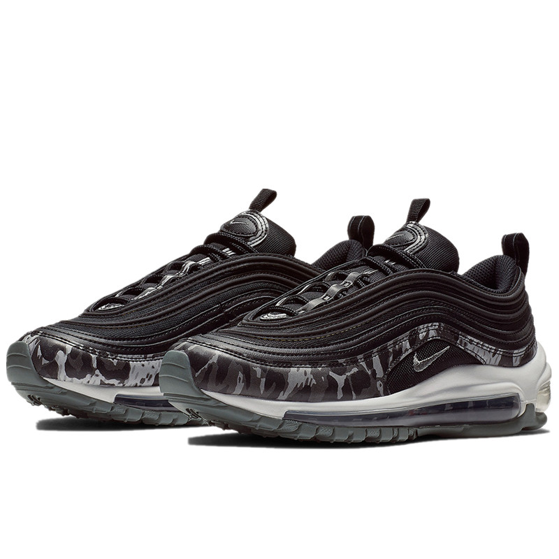 Nike Air Max 97 黑色迷彩女子跑鞋