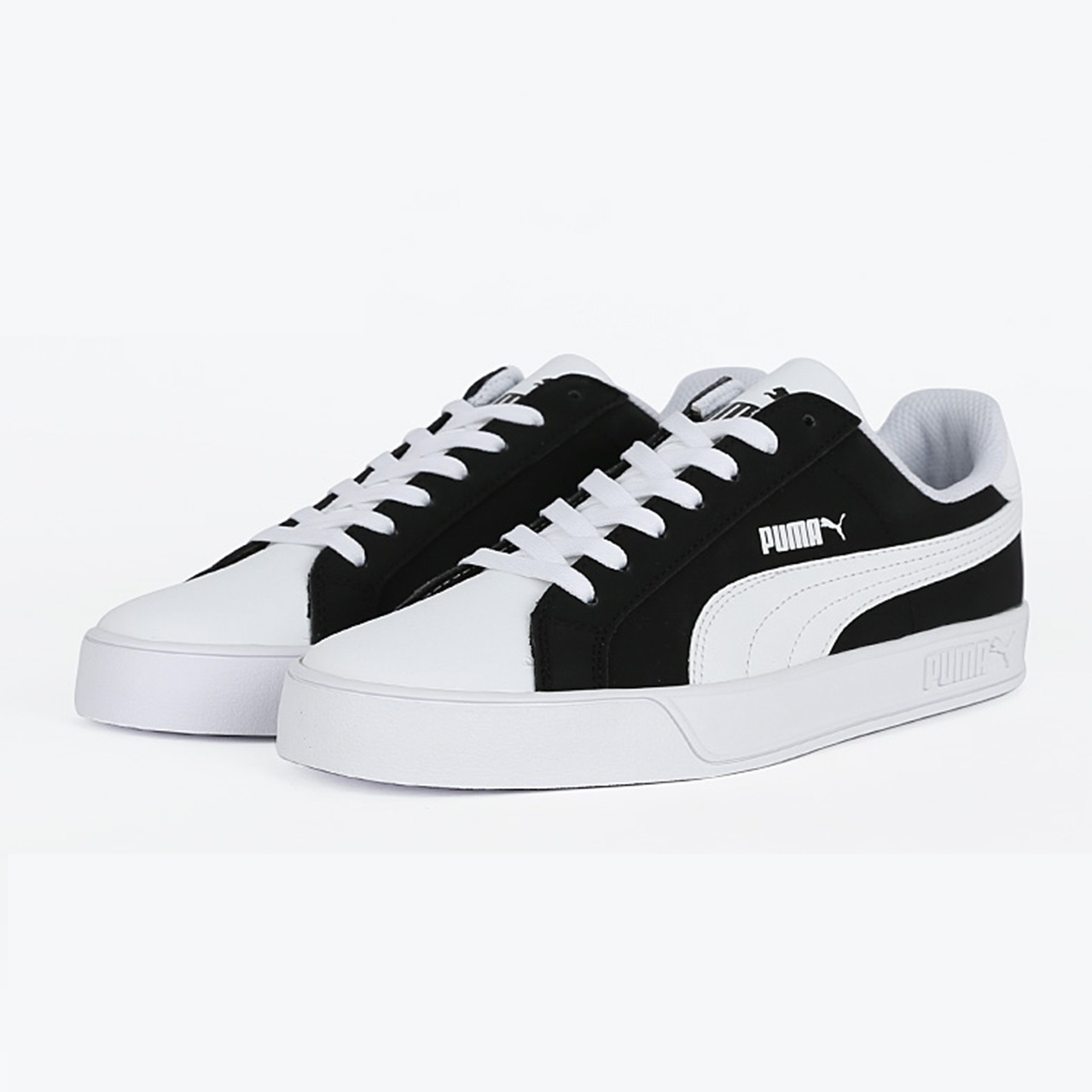 Puma Smash Vulc 白黑拼接
