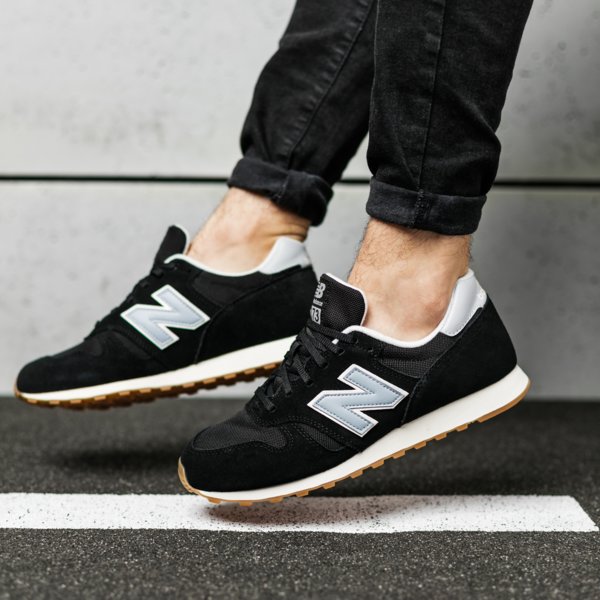 New Balance 373 黑银/棕色