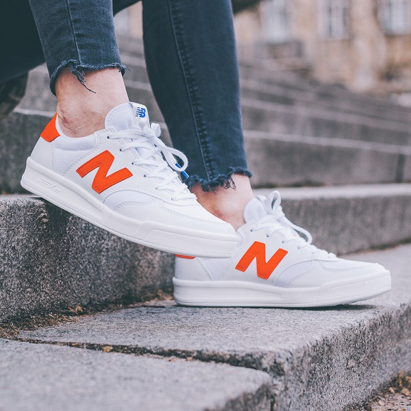 New Balance 300 白/桔色