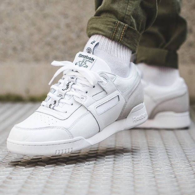 Reebok Workout Plus 白/蓝