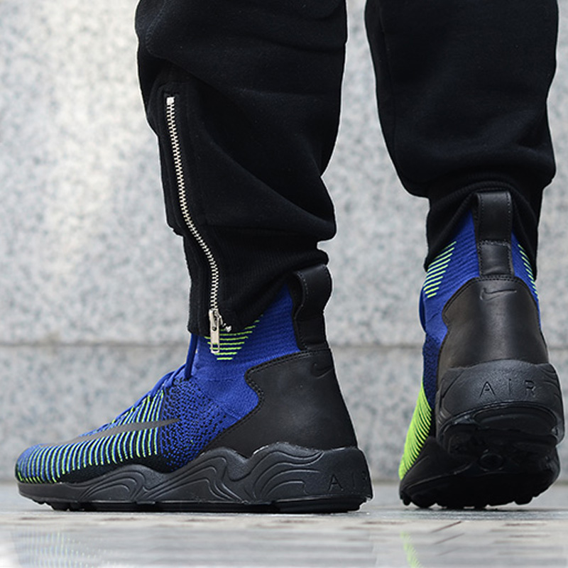 Nike Zoom Mercurial Flyknit 蓝绿色