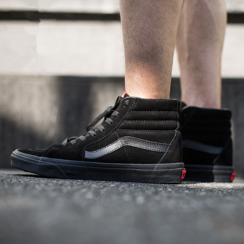 Vans SK8-Hi 黑武士翻毛皮