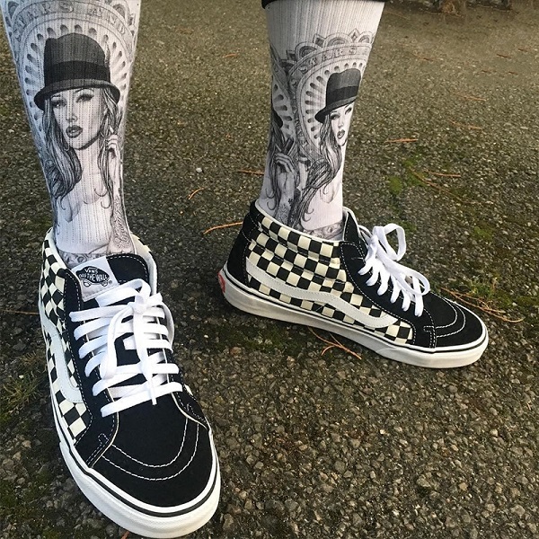Vans SK8-Mid 棋格MID