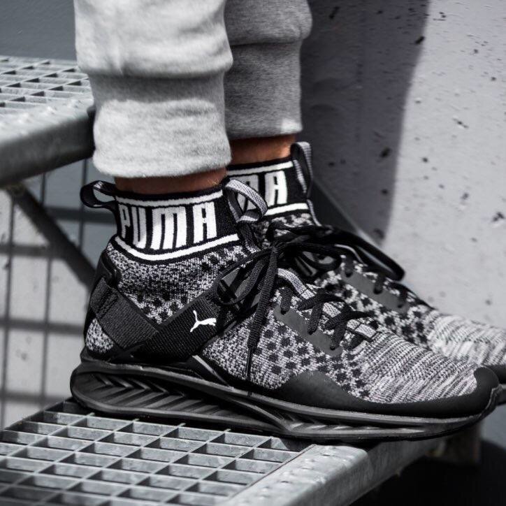 Puma Ignite evoKNIT 黑灰
