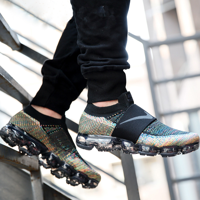 Nike Air VaporMax   黑彩虹绑带