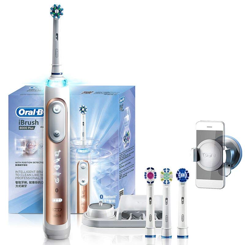 Oral-B 欧乐B iBrush 8000 电动牙刷 玫瑰金