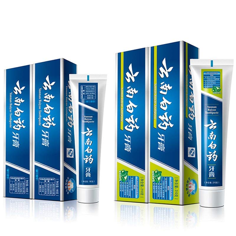 云南白药 清爽护齿超值装780g