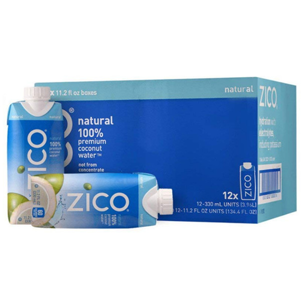 可口可乐ZICO天然椰子水330ml*12整箱(泰国进口)