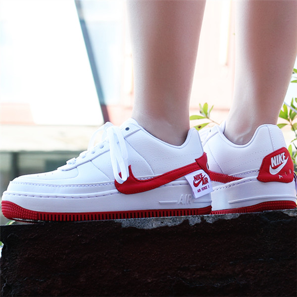 Nike Air Force 1 白红解构