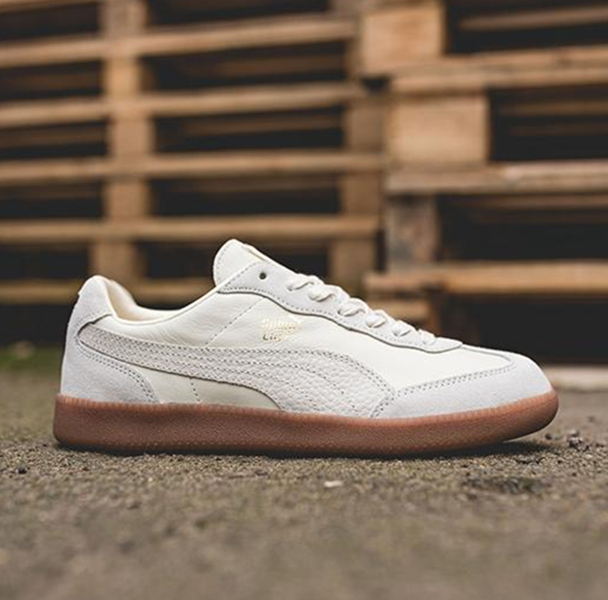Puma  Liga Suede  米白生胶