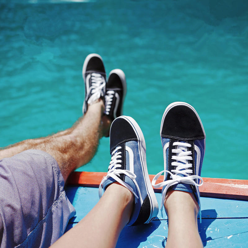 Vans Old Skool 黑蓝白