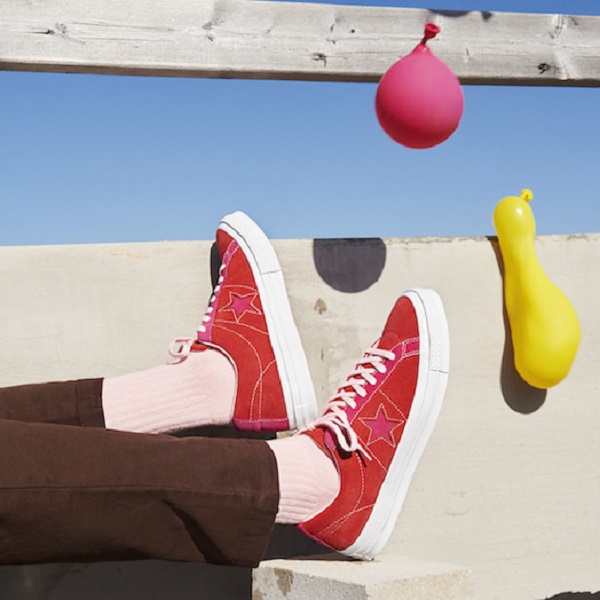 Converse One Star  红粉色