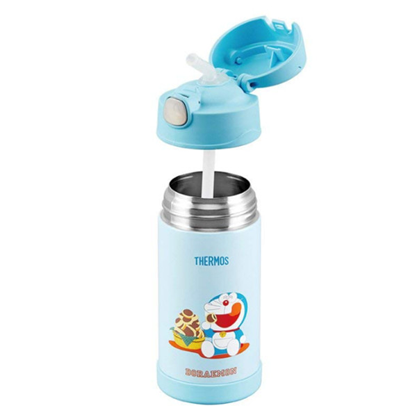 THERMOS膳魔师哆啦A梦保温吸管杯350ml