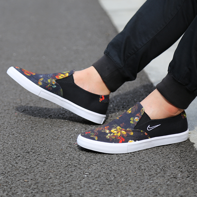 Nike SB Portmore II  黑色花卉