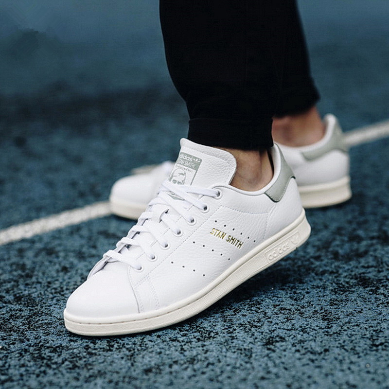 adidas Originals Stan Smith 烫金浅绿