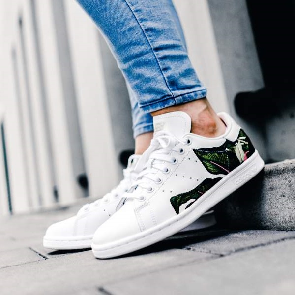 adidas Originals Stan Smith 叶子刺绣