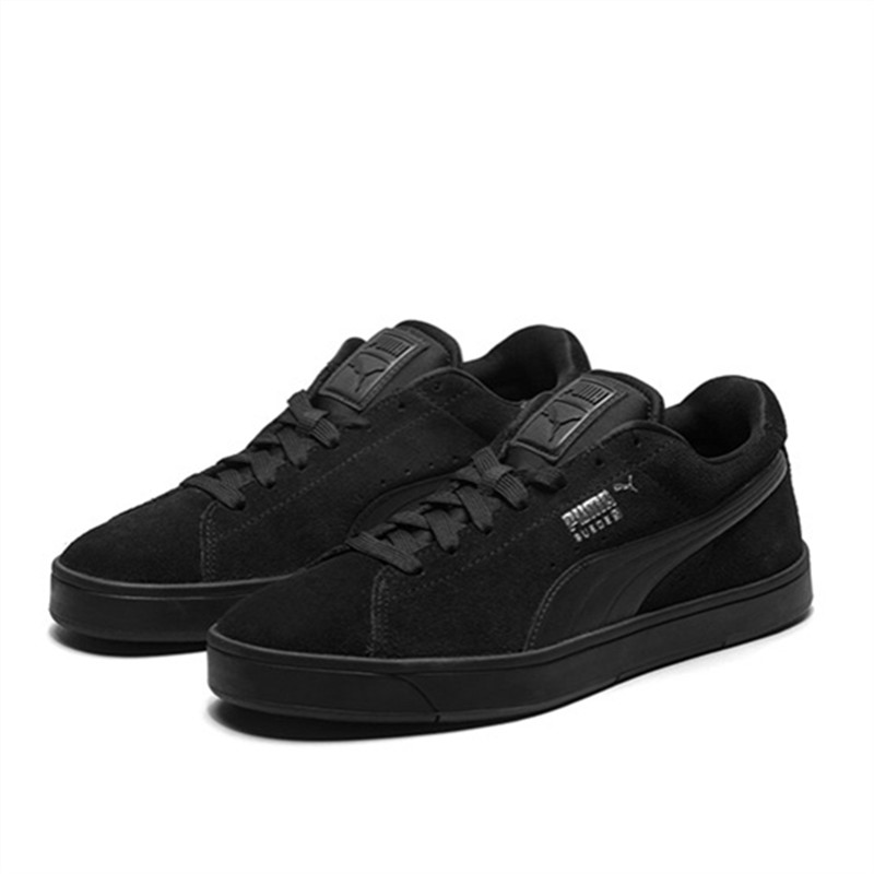 Puma Suede S Lace-Up 黑/银