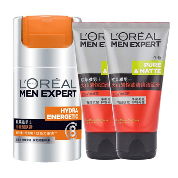 L'OREAL PARIS巴黎欧莱雅男士洁面套装
