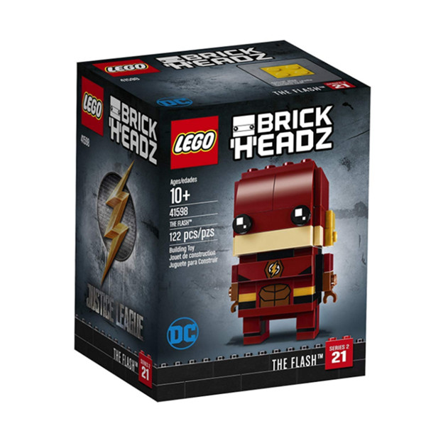 乐高BRICKHEADZ大头人偶闪电侠41598