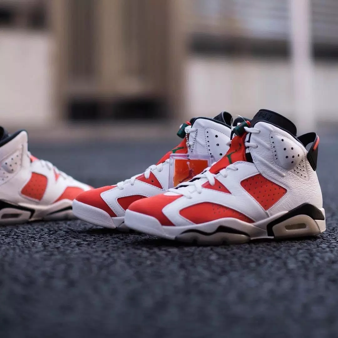 Air Jordan 6 白橙