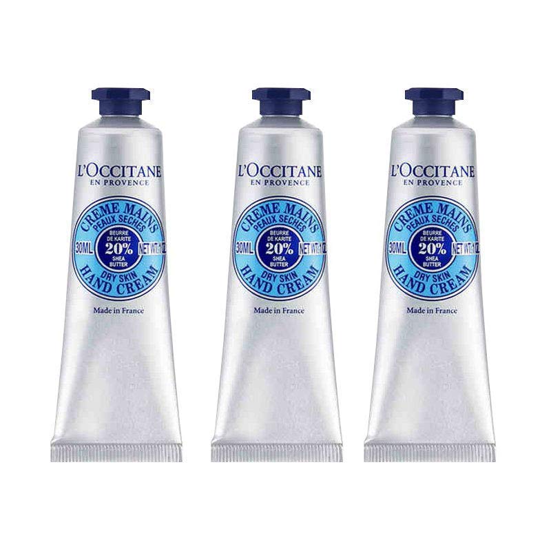 L'OCCITANE 欧舒丹 乳木果护手霜 30ml*3