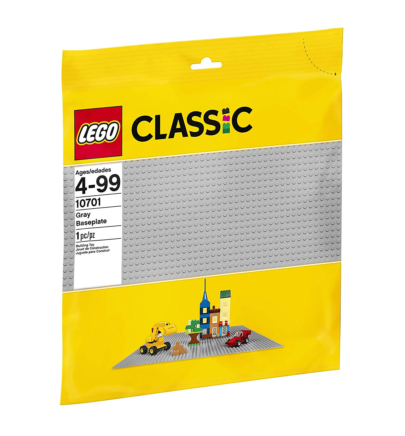 LEGO乐高经典创意灰色底板10701