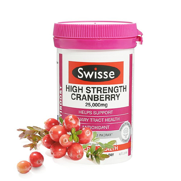 Swisse高浓度蔓越莓25000mg 30粒*2瓶