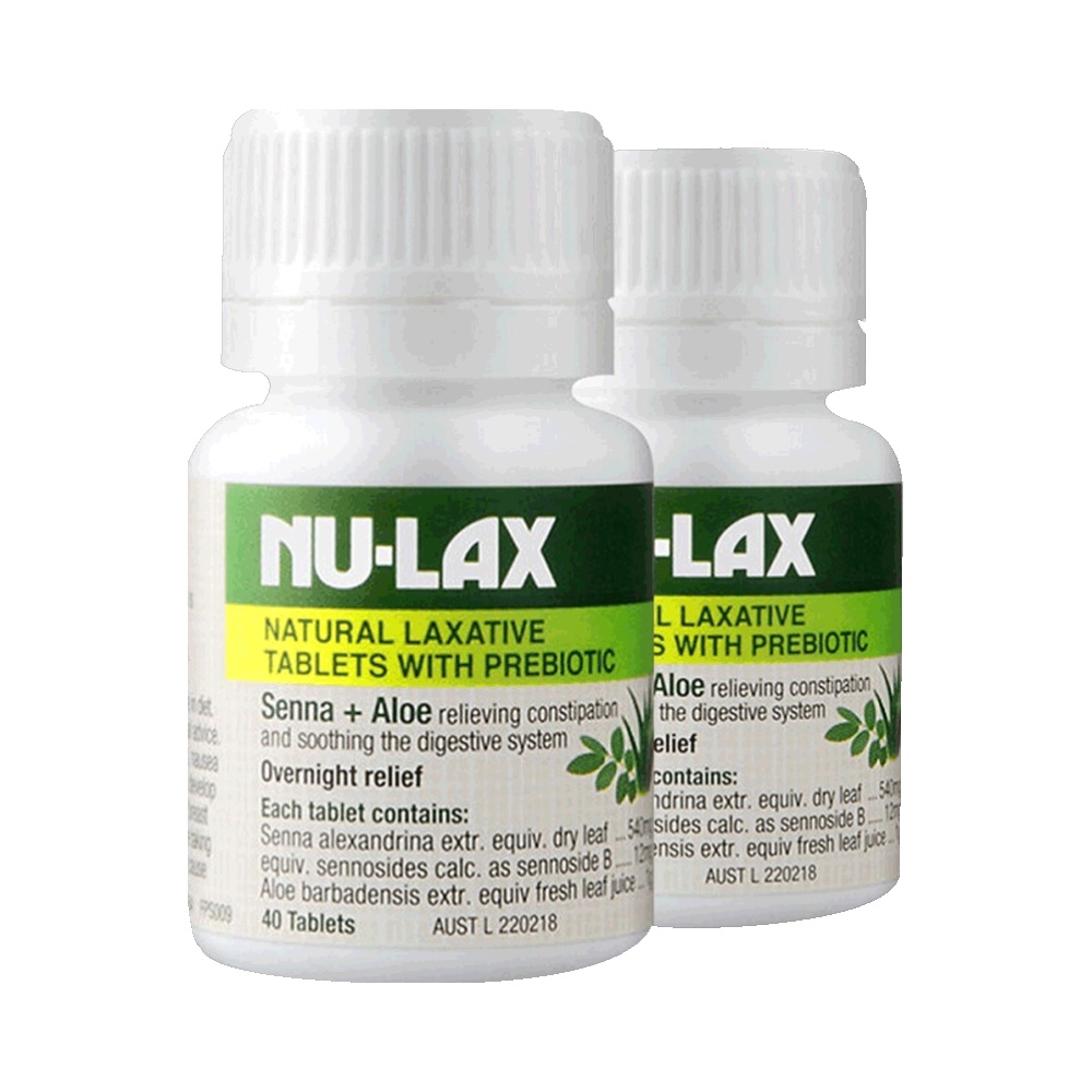 Nu-lax 芦荟乐康片 40片*2