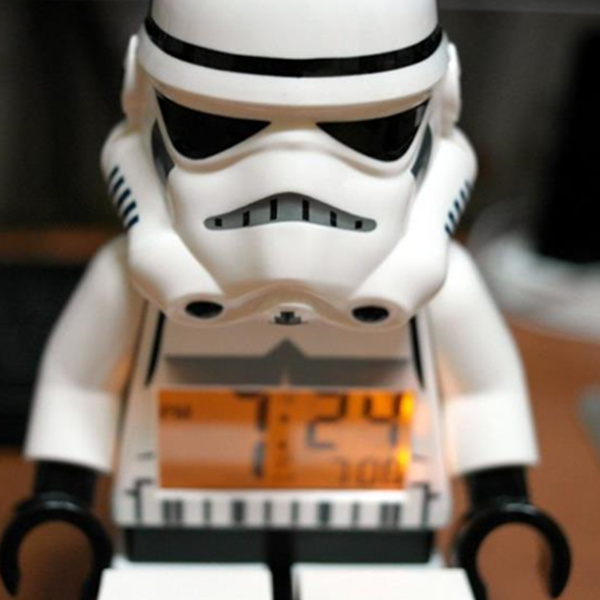 LEGO 乐高 突击兵白兵闹钟