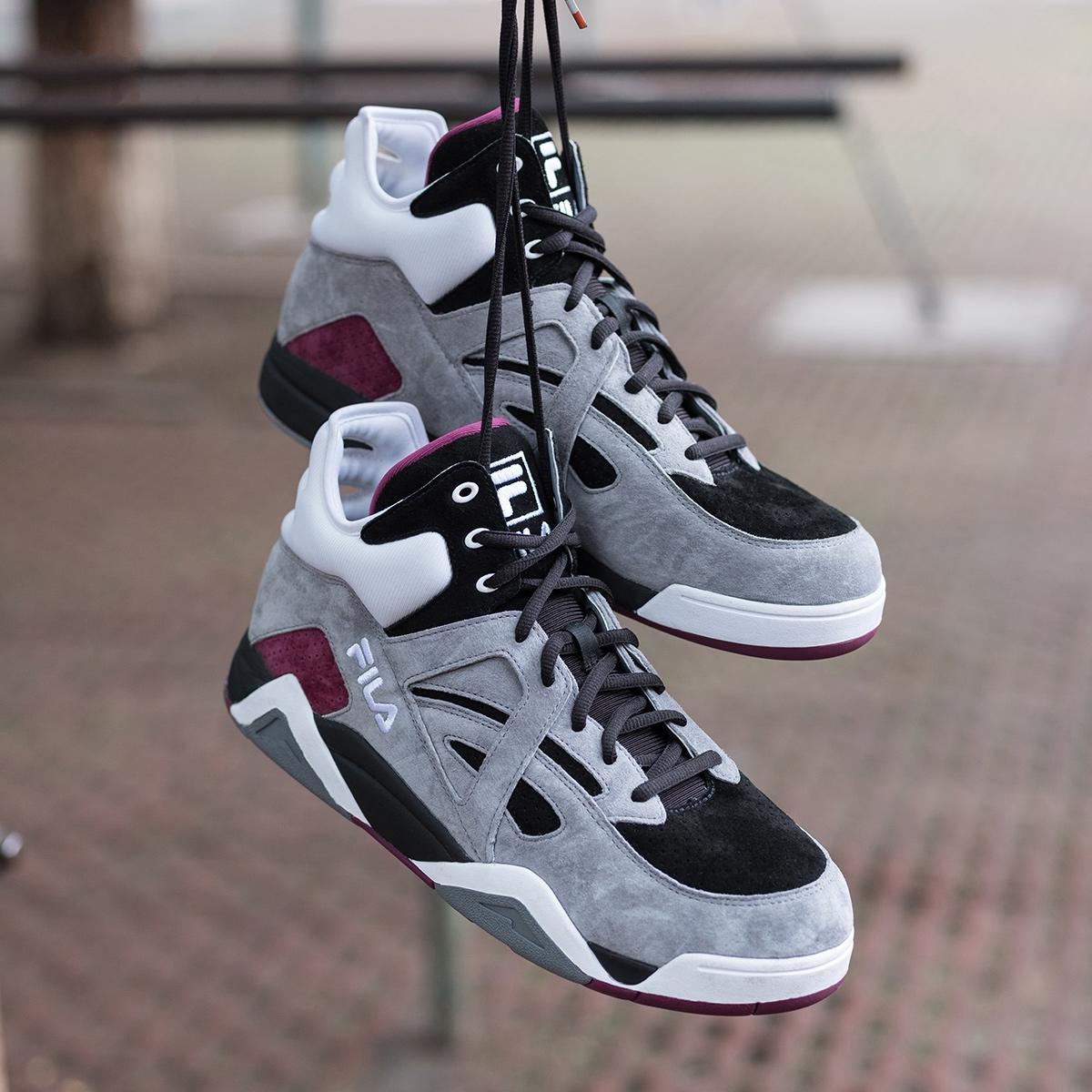 FILA CAGE 灰白红