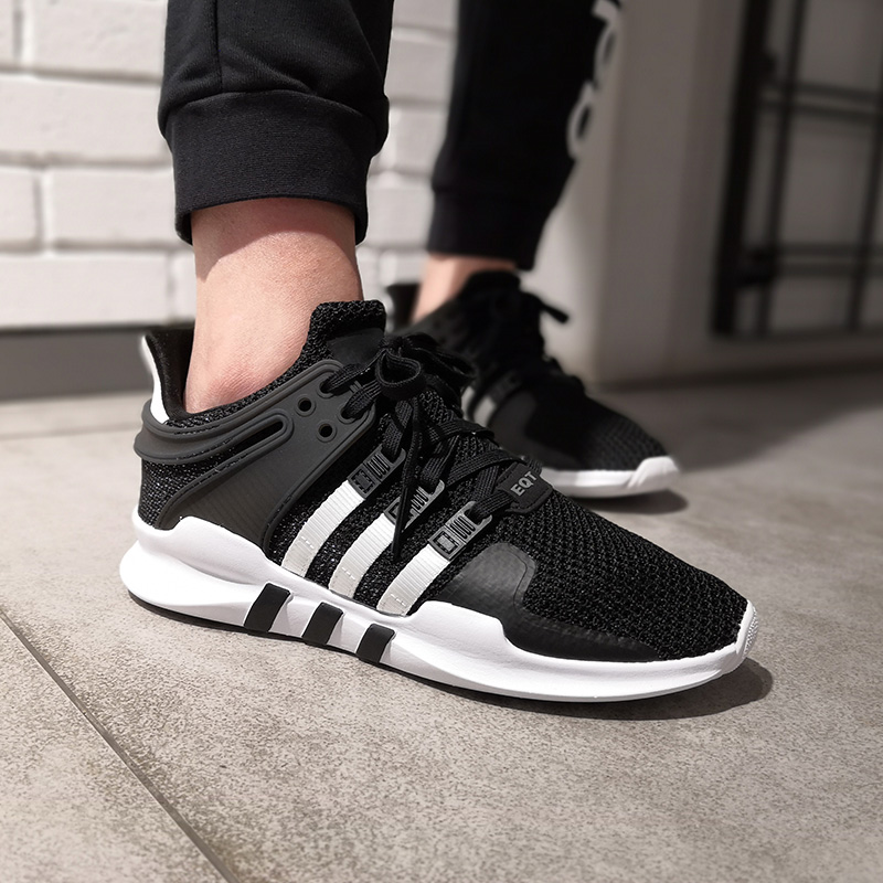 adidas EQT Support ADV 黑白/泼墨