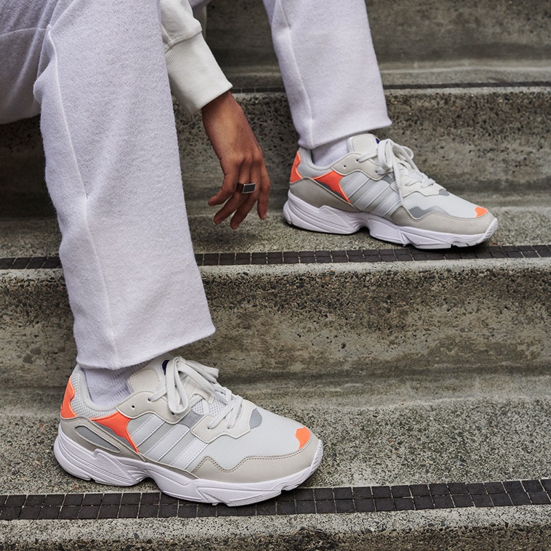 adidas Yung-96  灰橙