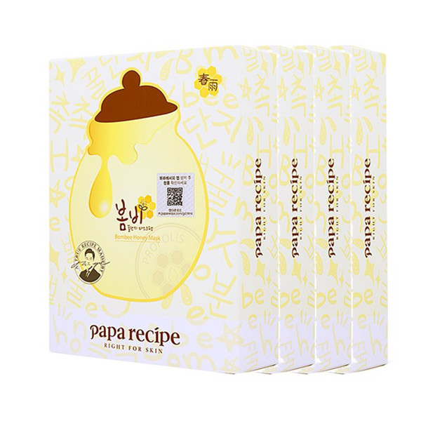 双十一预售：Papa recipe春雨蜂蜜保湿面膜4盒