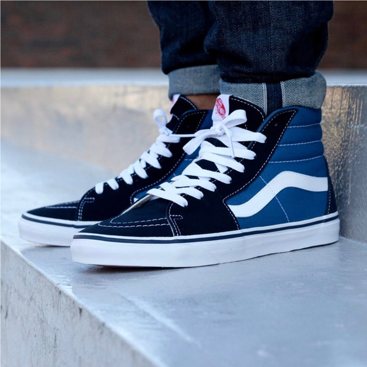 Vans SK8-Hi  蓝白色